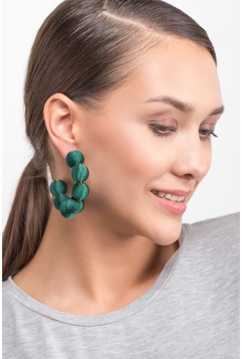 Green ball hoops