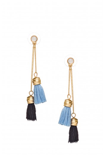 Chain Fringe earrings